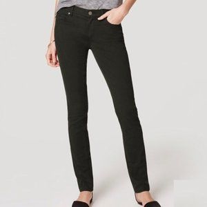 Loft Black Modern Skinny Jeans Neutral Preppy Boho